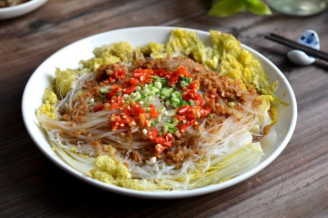 美食精选剁椒菜花粉丝煲山药猪肝西芹粥蒜蓉粉丝蒸白菜做法