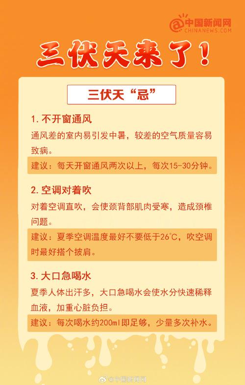 “入伏三不做容易兴灾祸”明日入伏是哪3不做答案来了