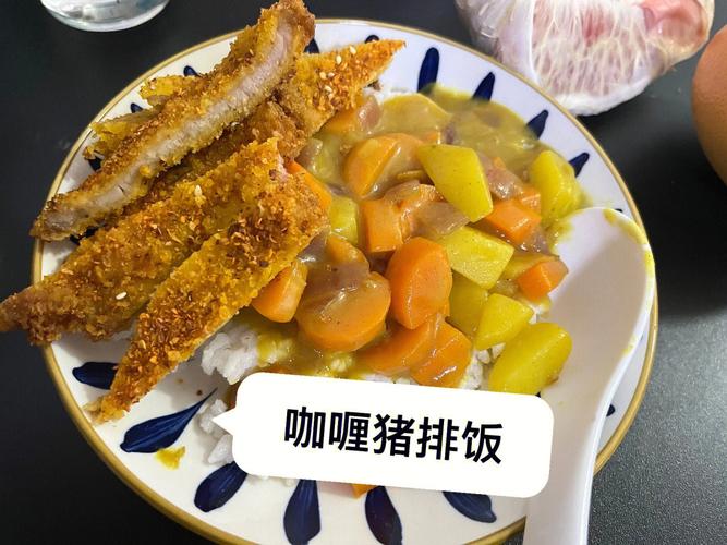 黄金咖喱猪扒饭_咖喱焗猪扒饭