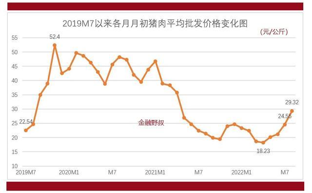 猪肉价格走势_猪肉价格走势图 十年