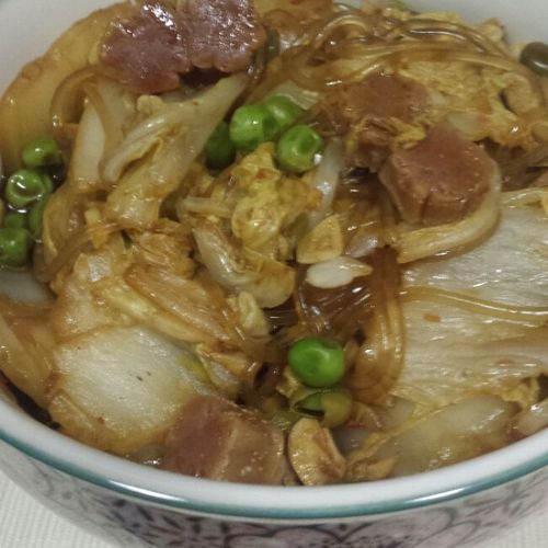 白菜炖粉条_白菜炖粉条不放肉怎么做好吃