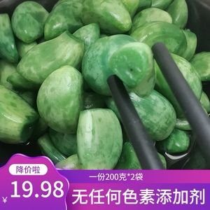 冻蒜_冻蒜怎么腌制又绿又好吃