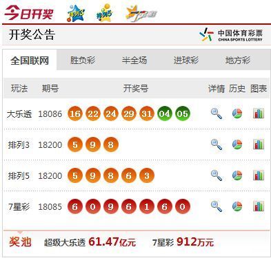 2018年全年开奖记录查询_2018年全年开奖记录查询结果