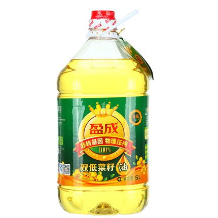 盈成双低菜籽油_盈成双低菜籽油5l价格