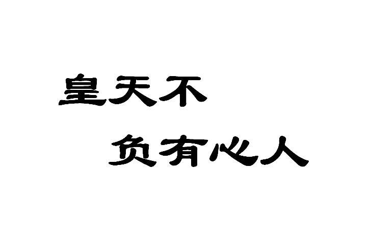 皇天不负有心人_皇天不负有心人这句话是什么意思