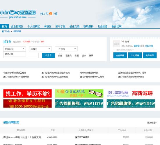 厦门小鱼社区_厦门小鱼社区招聘网