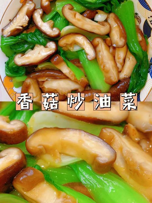 香菇油菜怎么做_香菇油菜怎么做视频