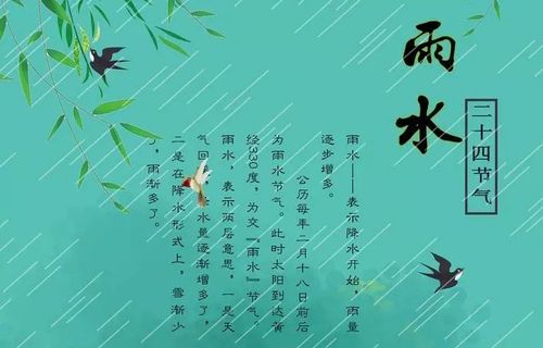 雨水节气的风俗_雨水节气的风俗文化