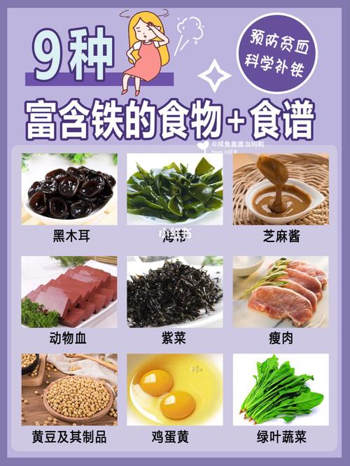 人体缺铁吃什么食物好_人体缺铁吃什么东西