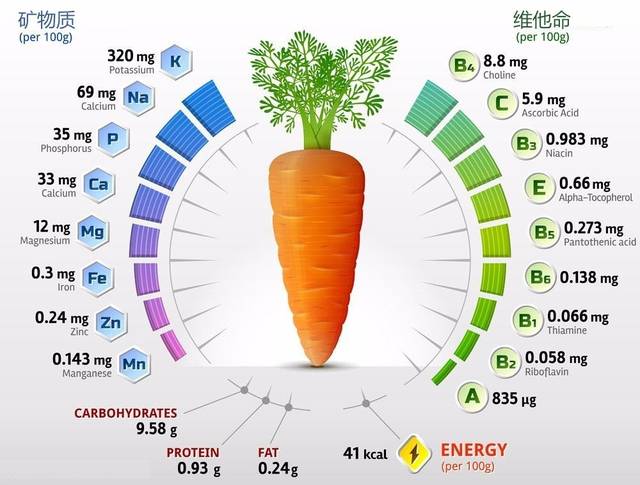 b胡萝卜素_b胡萝卜素的功能和作用