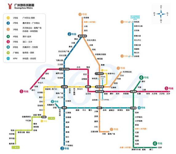 广州地铁路线图_广州地铁路线图下载