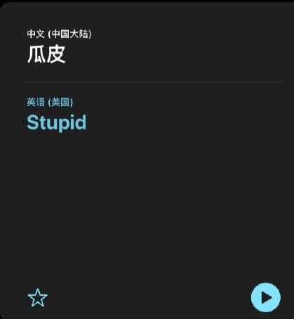 stupid_stupid翻译成中文