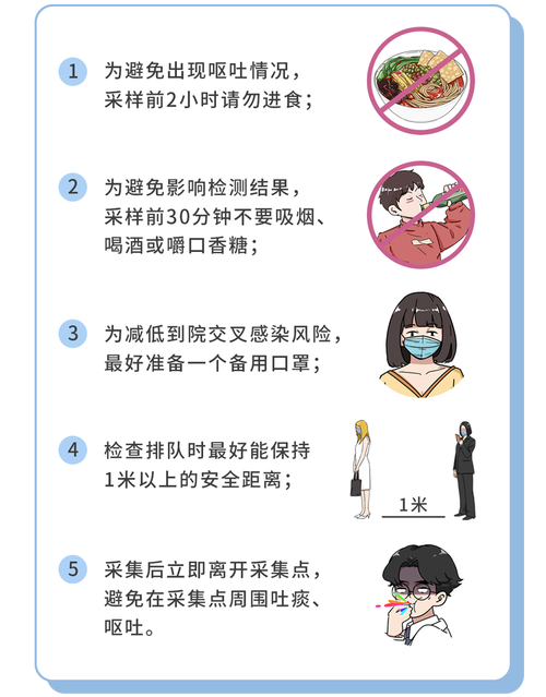 核酸检测前需要注意什么事项_核酸检测前需要注意什么事项呢