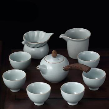 茶具介绍_天青汝窑茶具介绍