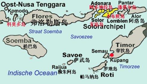 努沙登加拉群岛_努沙登加拉群岛地图