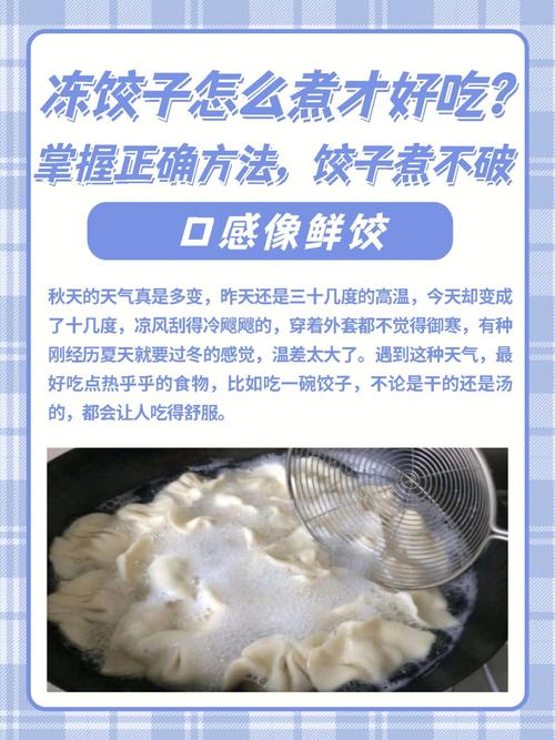 冻饺子的正确煮的方法_冻饺子的正确煮的方法煮多久